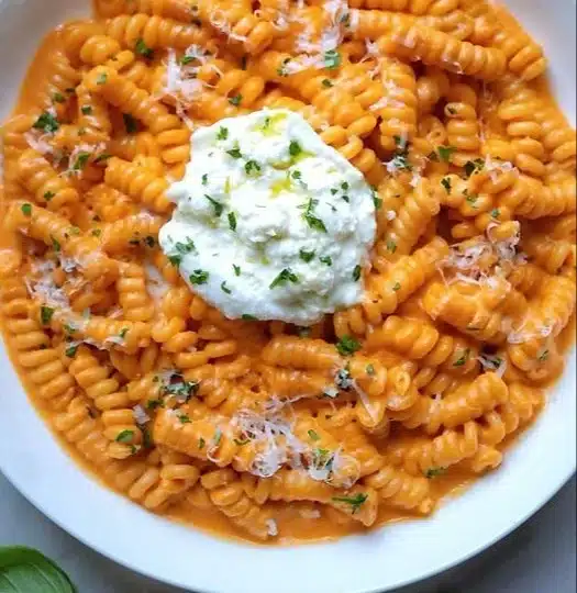 Cherry Tomato Fusilli in Vodka Sauce