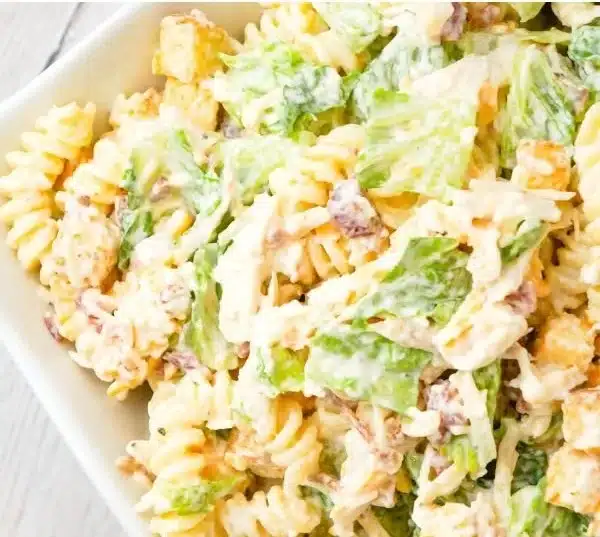 Chicken Caesar Pasta Salad