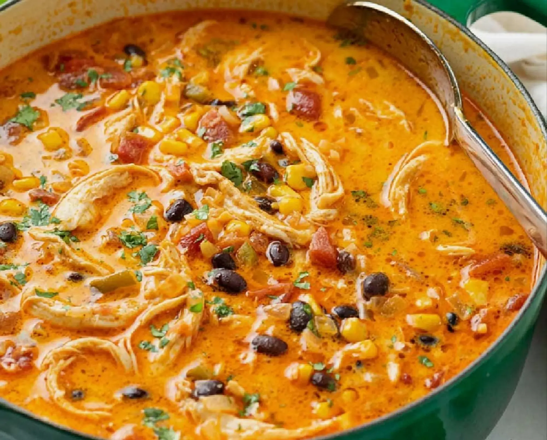 Delicious Chicken Enchilada Soup recipe PDF for easy dinner planning.