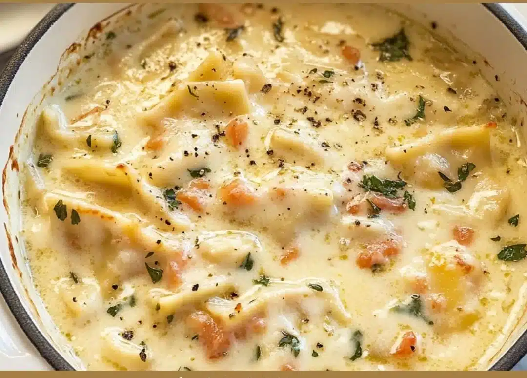 Creamy White Lasagna Soup Recipe - Comforting and Delicious!