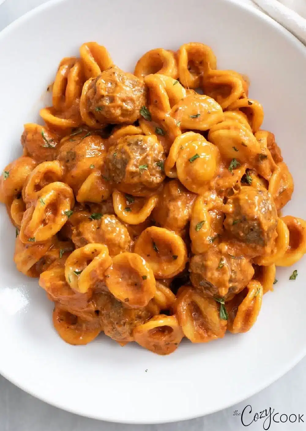 Easy Meatball Pasta Dinner