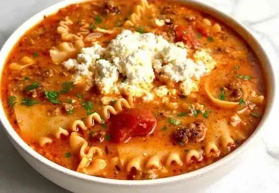 Lasagna Soup