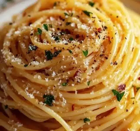 Delicious Lazy Girl Pasta dish ready in 15 minutes, creamy and quick recipe.