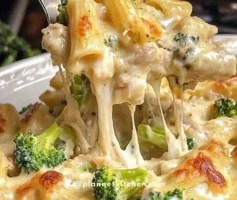 Printable Chicken Broccoli Pasta Bake Recipe (Digital Download)