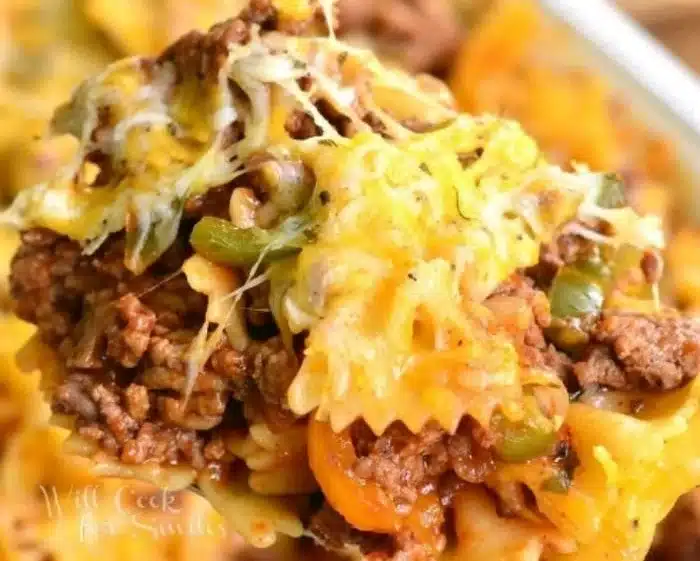 Stuffed Peppers Pasta Casserole