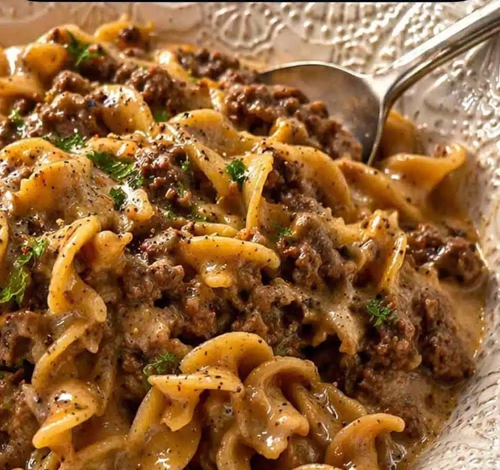 Super Easy Beef & Noodles - One Pot!