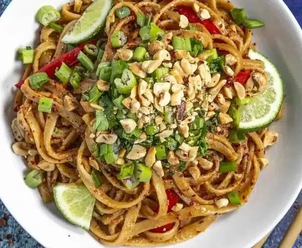 Thai Peanut Noodles Recipe